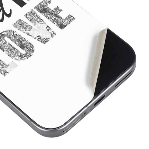 All You Need Is Love BW Pixel 9 Pro XL Skin